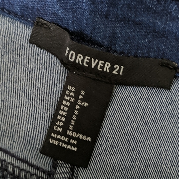 FOREVER 21 | denim mini skirt size small - Picture 3 of 4